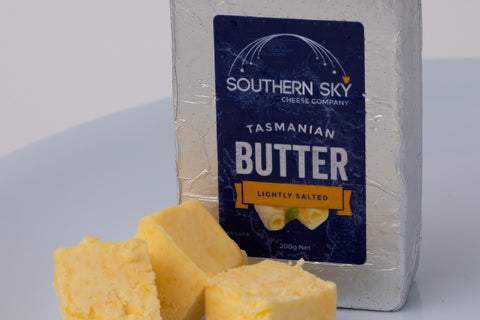 Tasmanian lightly salted butter
