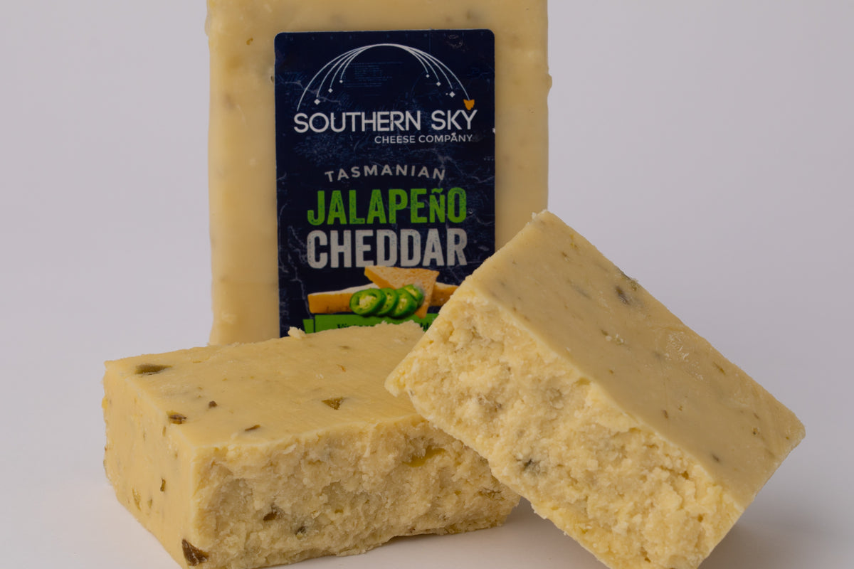 Tasmanian jalapeno club cheddar