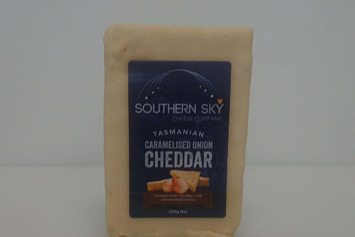 Tasmanian caramelised onion club cheddar